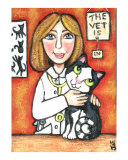 Tux Cat Goes To The Vet