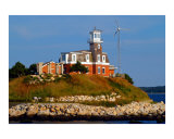 North Dumpling Lighthouse  Long Island Sound