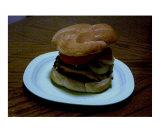 Regular Deluxe Cheeseburger