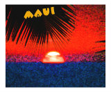 Maui Happy Sunset