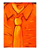 Orange Tie/Red Collar w/ Neck II