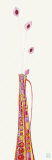 Pink and Orange Vases