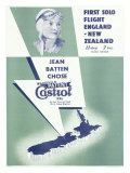 Jean Batten Solo Flight New Zealand