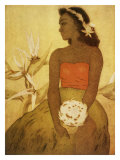 Hawaii  Wahine Hula Girl