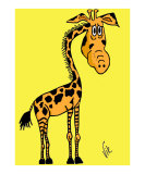The Giraffe with strips