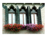 Three Ornate Stained Glass Windows