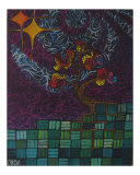 mosaic tree under tattoo sky