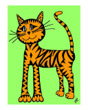 orange cat