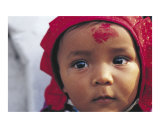 Girl with tika