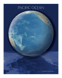 Pacific Ocean view of Earth