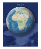 Africa view of Earth