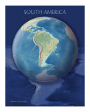 South America view of Earth