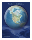 North America view of Earth