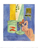 Red Fish and Sculpture  c1912