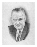 President Lyndon B Johnson