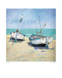 Two Moored Boats