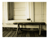 Vintage Log Bench