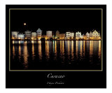 Curacao Waterfront at Night