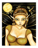 Golden Dragonfly Fairy