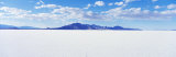 Bonneville Salt Flats  Utah  USA