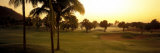 Golf Course at Sunset  Isla Navidad  Mexico