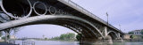 Low Angle View of Isabel II Bridge Over Guadalquivir River  Seville  Spain