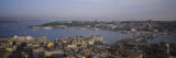 High Angle View of a City  Istanbul  Turkey