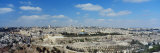 Ariel View of the Western Wall  Jerusalem  Israel