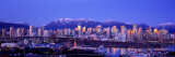 Twilight  Vancouver Skyline  British Columbia  Canada