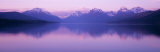 Sunrise  Lake Mcdonald Glacier National Park  Montana  USA