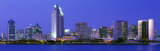 Skyline  San Diego  California  USA