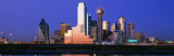 Night  Cityscape  Dallas  Texas  USA