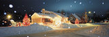 Holiday Lights  Laurentide  Quebec  Canada