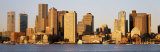 Sunrise  Skyline  Boston  Massachusetts  USA