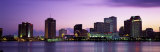 Dusk Skyline  New Orleans  Louisiana  USA