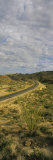 High Angle View of a Road Passing Through a Landscape  Route 87  Arizona  USA