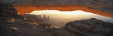 Mesa Arch  Canyonlands National Park  Utah USA