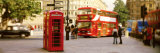 Phone Box  Trafalgar Square Afternoon  London  England  United Kingdom