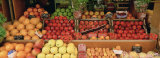 Close-up of Fruits in a Market  Rue De Levy  Paris  France