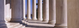 Close-up of the Memorial Building  Jefferson Memorial  Washington DC  District of Columbia  USA