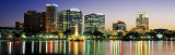 Skyline at Dusk  Orlando  Florida  USA
