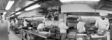 Black and White  Chefs in Kitchen