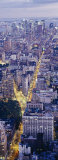 Aerial View of Buildings in a City  Manhattan  New York City  New York State  USA