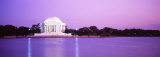 Dusk  Jefferson Memorial  Washington DC  District of Columbia  USA
