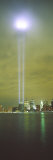 Evening  Towers of Light  Lower Manhattan  New York City  New York State  USA