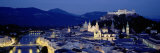 High Angle View of Buildings in a City  Salzburg  Austria