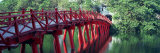 Bridge  Hoan Kiem Lake  Hanoi  Vietnam