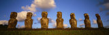 Stone Heads  Easter Islands  Chile