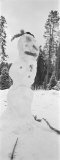 Close-up of a Snowman  Winter Park  Colorado  USA