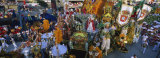 High Angle View of the Parade in a Carnival  Rio De Janeiro  Brazil